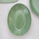 Maxwell & Williams Panama Oval Serving Bowl in Kiwi Green