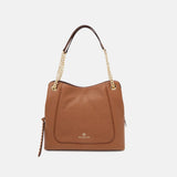 Michael Kors Chain Shoulder Tote Bag In Acorn