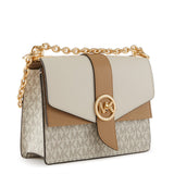 Michael Kors Greenwhich Small Crossbody Bag Vanilla