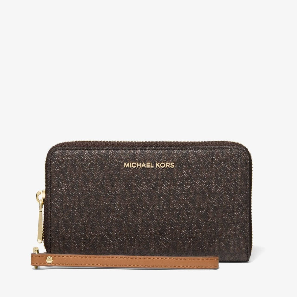 Michael kors large phone wristlet on sale