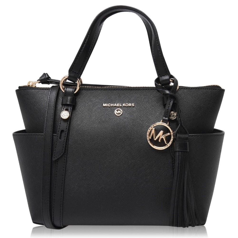 Michael kors large black tote on sale