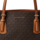 Micheal Kors Voyager Medium Logo Tote Bag - Brown