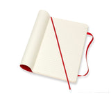 Moleskine Notebook Large Ruled Scarlet Red Soft Cover