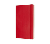 Moleskine Notebook Large Ruled Scarlet Red Soft Cover