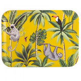 Navigate Madagascar Small Sloth Tray in Mustard