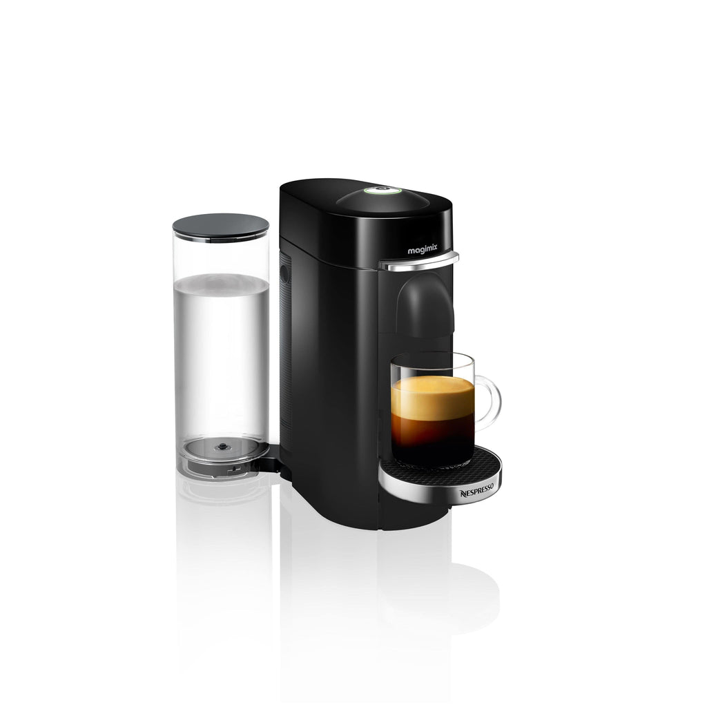 Nespresso Vertuo Plus Black Coffee Machine & Milk Frother