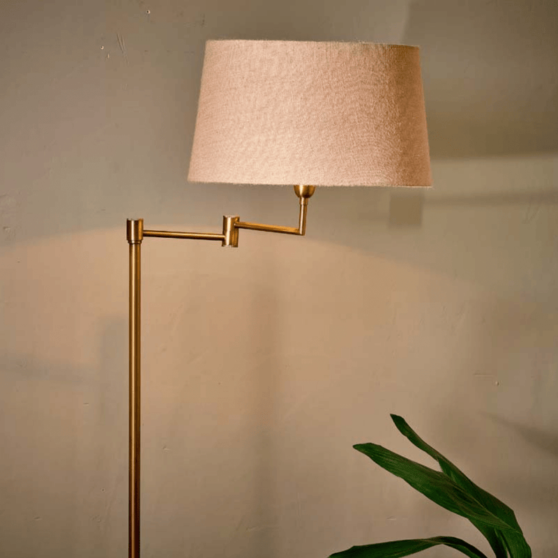 Lumbu Lamp - Antique Brass - Small – Nkuku