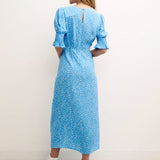 Nobody's Child Ditsy Blue Luna Midi Dress