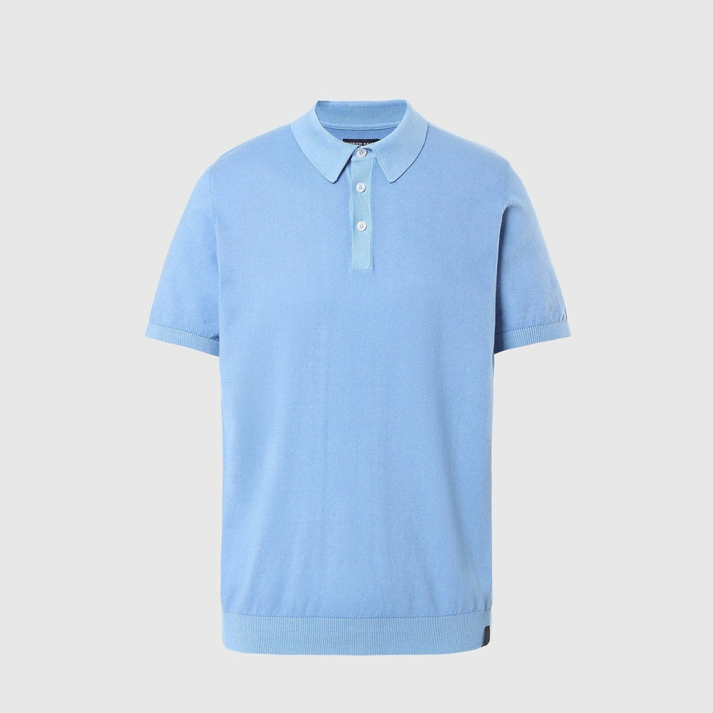 North Sails Cotton Polo Shirt Cornflower Blue – Elys Wimbledon