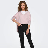 ONLAMALIO Knitted pullover In Rose Smoke