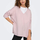 ONLAMALIO Knitted pullover In Rose Smoke