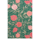 Paoletti Pomegranate Table Runner Green 180x35