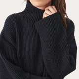 Part Two AngelinePW Pullover Jumper in Dark Navy