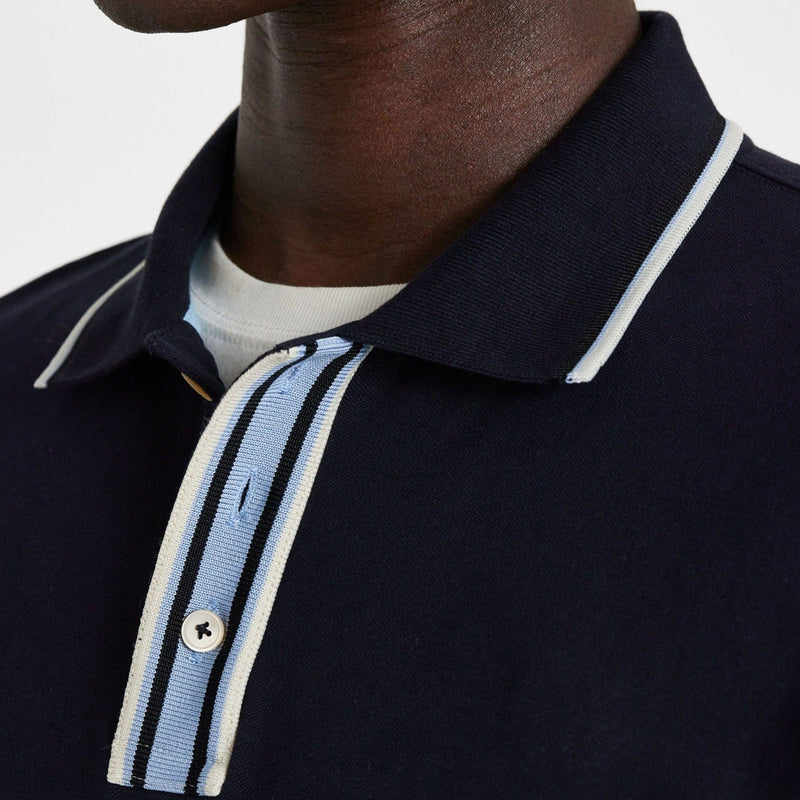 Paul Smith Contrast Placket Zebra Polo Navy – Elys Wimbledon