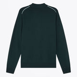 Paul Smith Knitted Polo Sweater - Very Dark Green