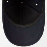 Paul Smith Men's Navy Cotton Zebra Logo Baseball Cap