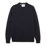 Peregrine Makers Stitch Crew Neck Knit in Navy