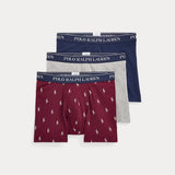 Polo Ralph Lauren Classic Trunk 3pack Red/Navy/Grey