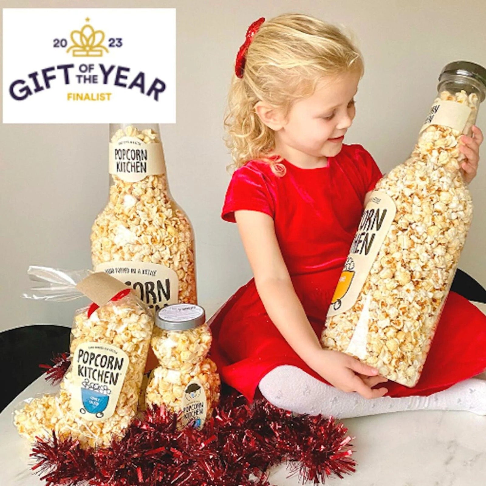 Popcorn Kitchen Giant Bottle - Simply Sweet