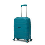 Qubed Data 55cm 4-Wheel Cabin Case In Teal