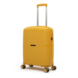 Qubed Data 55cm 4-Wheel Cabin Case In Yellow