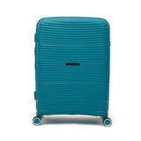 Qubed Data 64cm 4-Wheel Expandable Suitcase In Teal