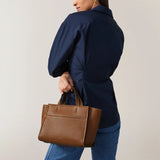 Radley Oak Street Ziptop Grab Dark in Saddle