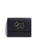 Radley London Heritage Dog Outline Small Purse Black