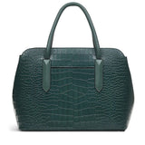 Radley London Liverpool Street 2.0 Croc Ziptop Bag Green