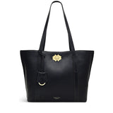 Radley London Museum Street Leather Zip Top Tote Bag Black