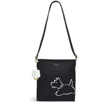 Radley London Palace Gardens Smalll Ziptop Crossbody Black