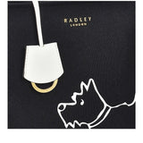 Radley London Palace Gardens Smalll Ziptop Crossbody Black