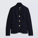 Rag & Bone Slade Ponte Blazer in Salute Navy