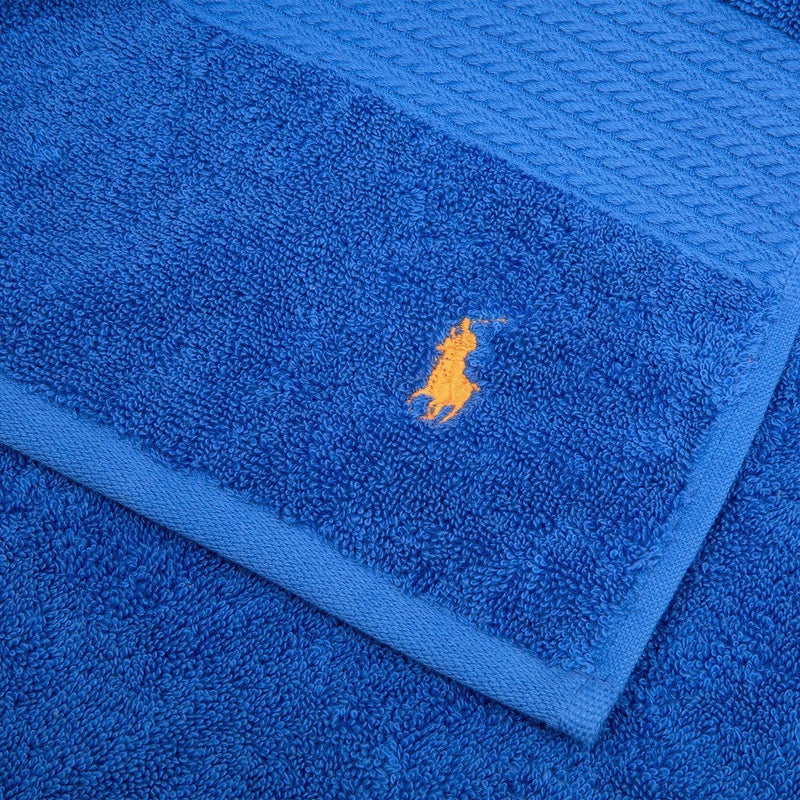 Ralph Lauren Polo Player Cotton Bath Towel - White