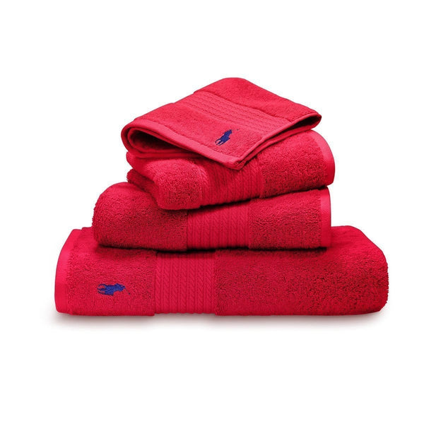 Ralph Lauren Red Rose Towel