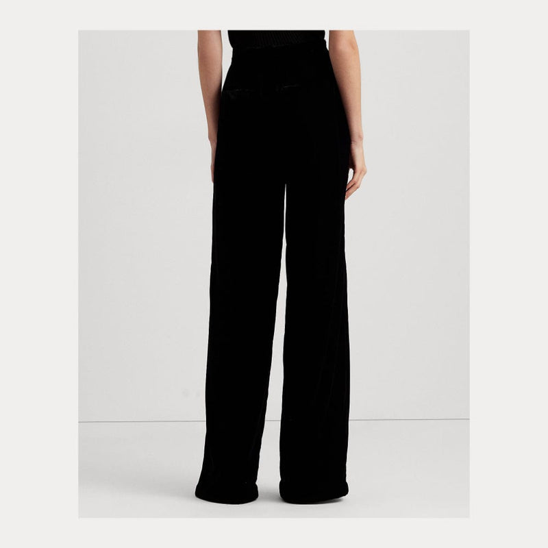 Lauren Ralph Lauren Velvet Wide-Leg Trouser