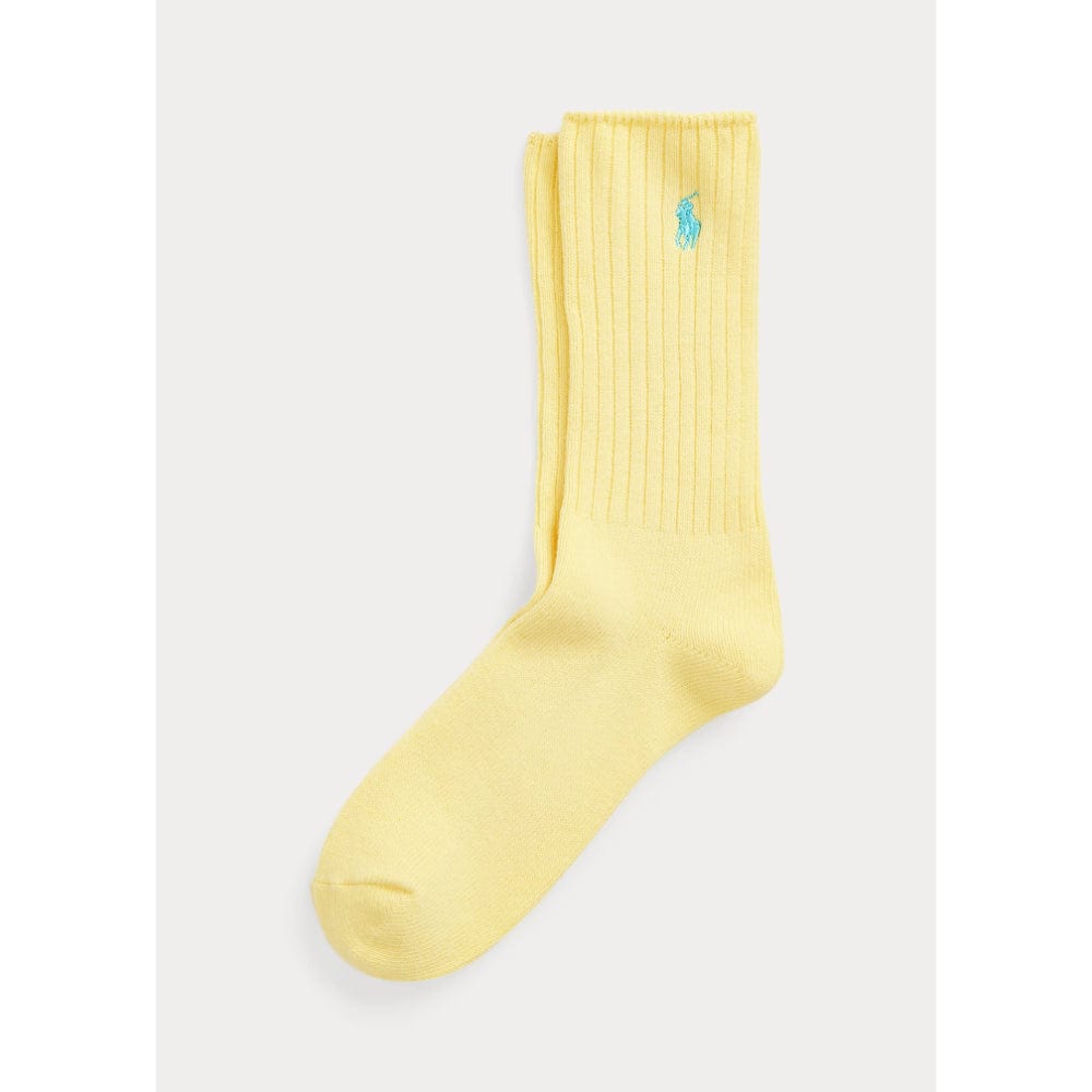 Polo Ralph Lauren Cotton-Blend Crew Socks in Yellow – Elys Wimbledon