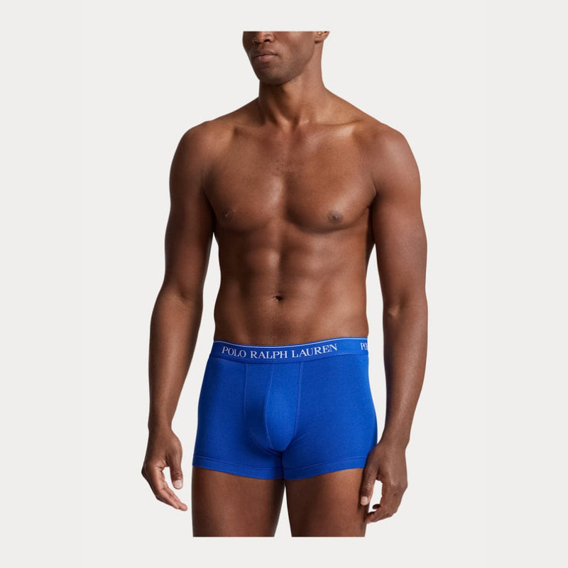 Polo Ralph Lauren Low-Rise Brief 3-Pack in Nvy/Saph Star/Brmd