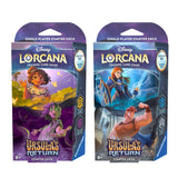 Disney Lorcana Tcg Ursula's Return Set 4 - Amber & Amethyst Starter Deck