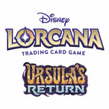 Disney Lorcana Tcg Ursula's Return Set 4 - Amber & Amethyst Starter Deck