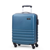 Rock Byron 55cm Cabin Hardshell 4 Wheel Spinner Suitcase Teal