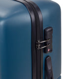 Rock Byron 55cm Cabin Hardshell 4 Wheel Spinner Suitcase Teal