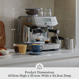 Sage The Barista Pro™ Coffee machine In Stainless Steel