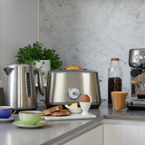 Sage The Soft Top Kettle Luxe Brushed Stainless Steel