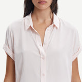 Samsøe Samsøe Majan Short Sleeve Shirt Rosewater