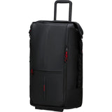 Samsonite Ecodiver Foldable Duffle With Wheels 4-In-1 Black 82cm