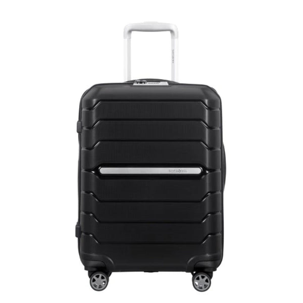 Samsonite Flux 55cm 4 Wheel Expandable Cabin Case In Black