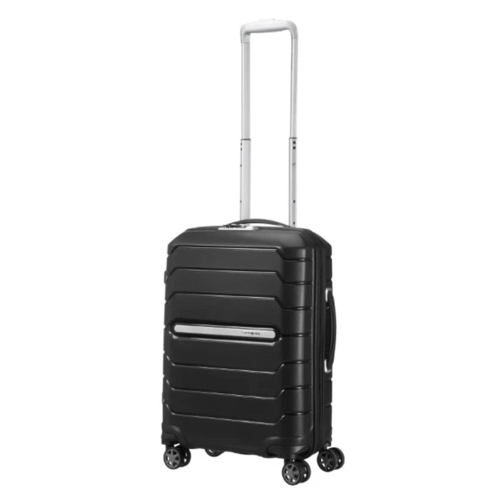 Samsonite Flux 55cm 4 Wheel Expandable Cabin Case In Black