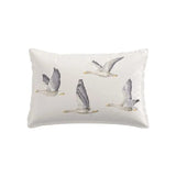 Sanderson Elysian Geese Duvet Cover Set, Silver & Chalk