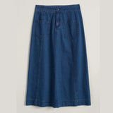 Seasalt Dusk Journey Skirt Indigo